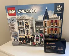 Lego Creator Expert Assemby Square Set 10255 -SEALED NEW w/ LIGHTAILING LED KIT