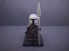 The Mandalorian / 'Din Djarin' - Silver Beskar Armor, Cape w Jetpack  - sw1135
