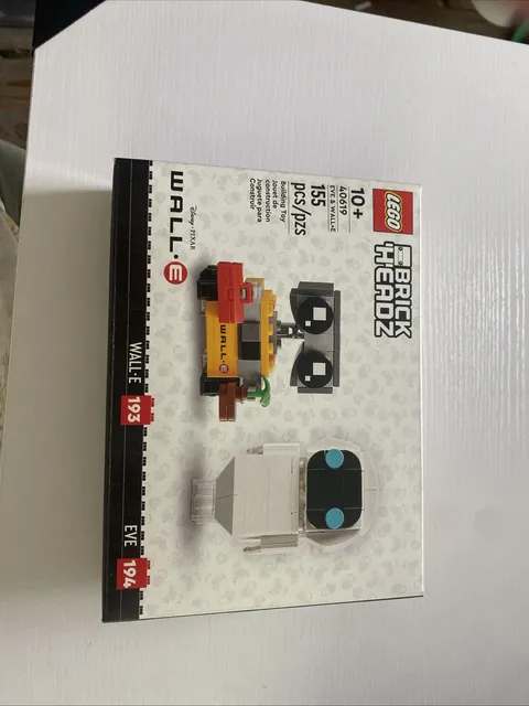 LEGO BrickHeadz 40619 Disney Eve & Wall-E – New & Sealed