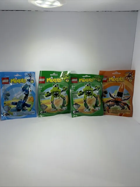 LEGO Lot Of 4 Sealed Mixels Original Cartoon Network