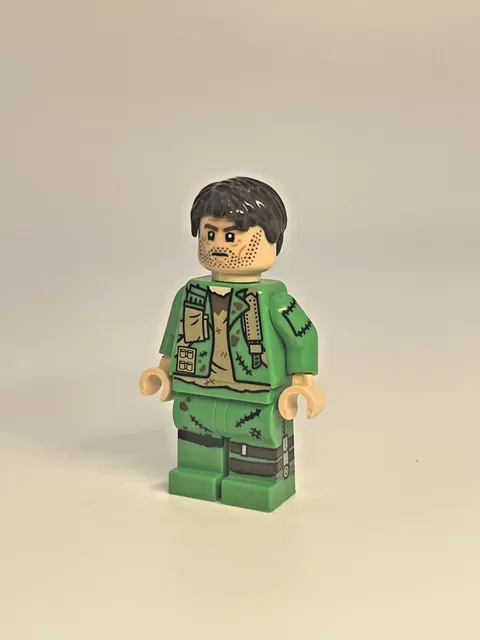 LEGO Orbital Minifigs - Mad Max (Green) Pad Printed Custom - New Minifigure