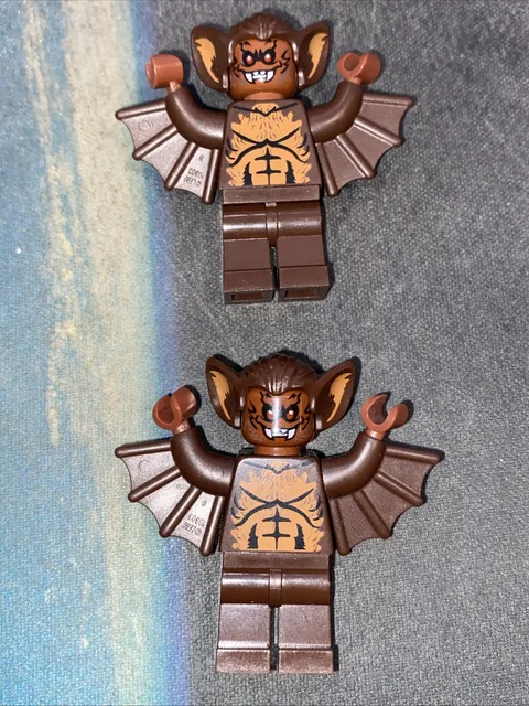 LEGO 2x Monster Fighters Bat Monster Minifigure 9468 Vampyre Castle mof009 Lot