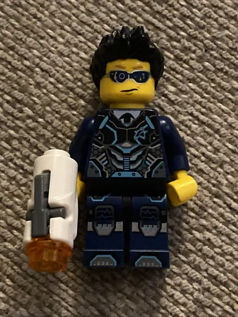 LEGO Ultra Agents Ocean HQ 70173 Agent Steve Zeal Minifigure uagt022