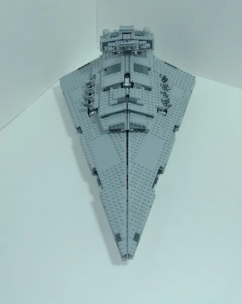 LEGO Star Wars: Imperial Star Destroyer 75055 - 99% complete build - no minifigs
