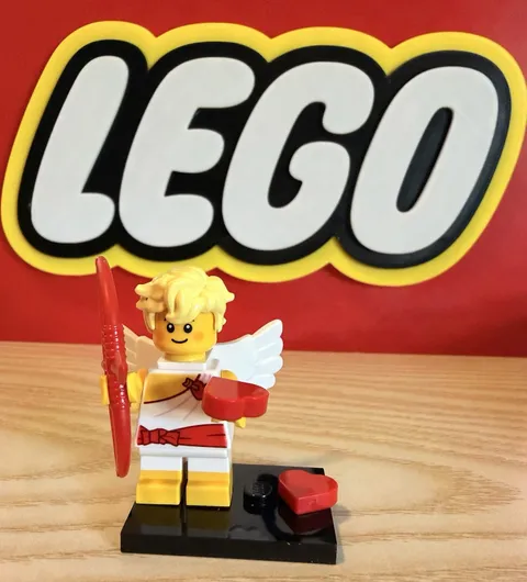 Lego CMF Series 27 Cupid Minifigure With Accessories 