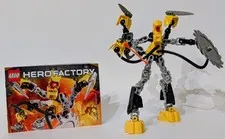 Lego #6229 Hero Factory XT4, 100% Complete With Weapons & Instructions!!