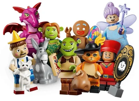 LEGO Shrek Series Minifigures CMF 71053 COMPLETE Set of 12 Collectible PREORDER