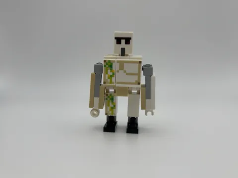 Lego Minecraft Iron Golem figure - Min093 - Sets 21123 & 21128