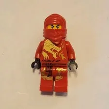 LEGO NINJAGO Kai Red Ninja Minifigure  Dragon Torso