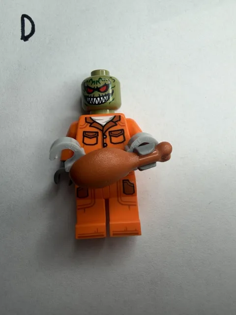LEGO® Minifig sh1078 - Killer Croc - Prison Jumpsuit Minifigure NEW