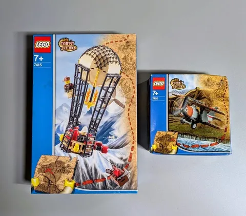 LEGO Orient Expedition Adventurers Aero Nomad 7415 Thunder Blazer 7420 Set New