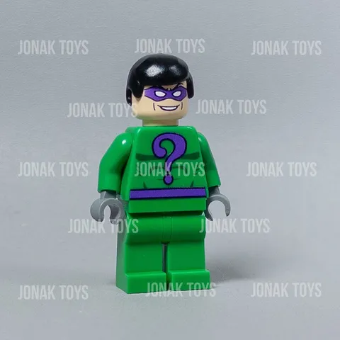 LEGO Batman 1 2006 The Riddler Custom Minifigure Bat017 (7785)