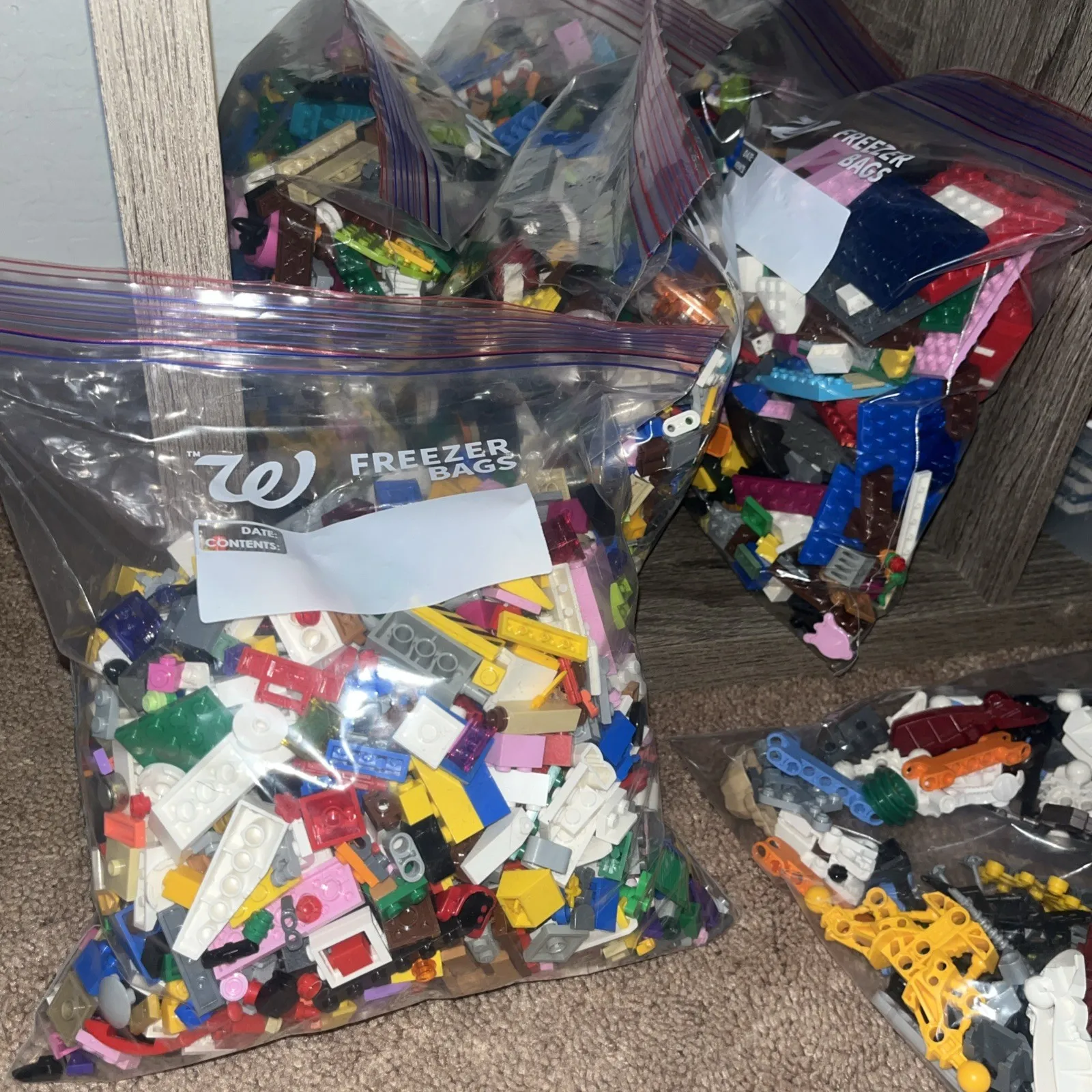 1 Bag Of Random Picked Lego Pieces 2lb