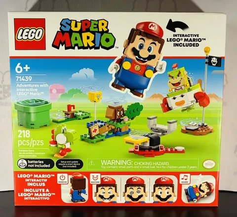LEGO Super Mario 71439 Adventures w/ Interactive LEGO Mario 218 pcs - NEW IN BOX