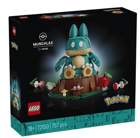 LEGO 72150 Munchlax - Pokemon - BNISB New