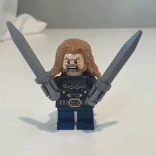 LEGO The Hobbit Fili the Dwarf LOR097 Dark Blue Outfit Minifigure 79018