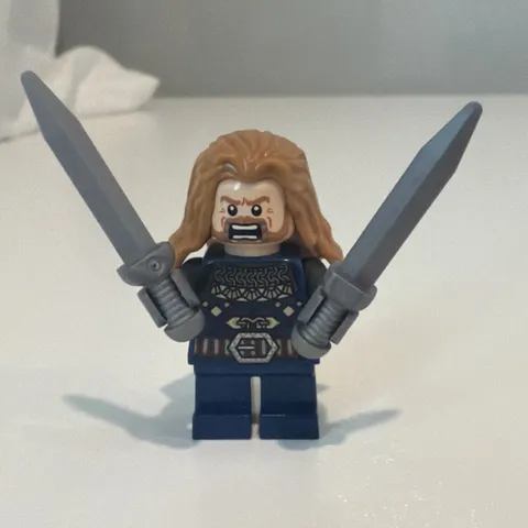 LEGO The Hobbit Fili the Dwarf LOR097 Dark Blue Outfit Minifigure 79018