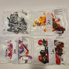 Bulk LEGO Lot 4 Unopened Sealed Bags Mixed Sets Random Bricks Parts Pieces