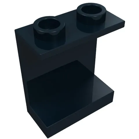 10x LEGO® Part 4864b - Panel 1 x 2 x 2 - Hollow Studs
