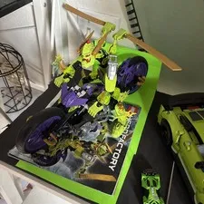 100% Complete & Retired Lego Hero Factory: Speeda Demon (6231) w/ Instructions 