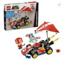 LEGO Super Mario Kart-Standard Kart (72032) Toad Pit Crew Features Sound Effects