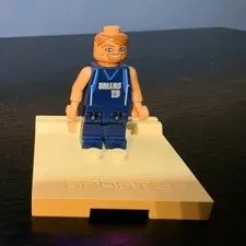 LEGO NBA 2003 Steve Nash Mavericks #13 Minifigure Blue Jersey