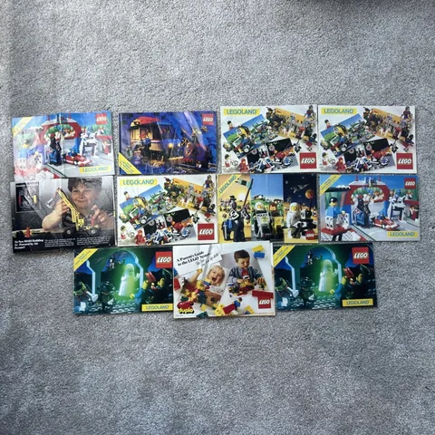 Vintage Lego Promotional Booklets From 1980’s. 11 Total
