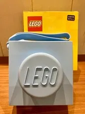 LEGO Zip Pouch Cube Storage Bag Light Blue New Unused