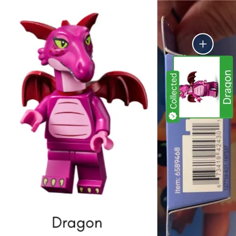 LEGO CMF Minifigure Shrek Series 71053 MiniFig Dragon IN HAND SHIPS TODAY
