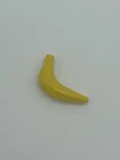 LEGO Yellow BANANA MINIFIGURE FOOD 33085 Minifigure Accessory (New) x1