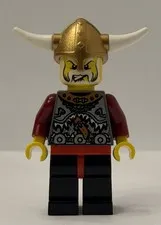 Lego Viking King Minifigure - 7019 Castle Kingdoms