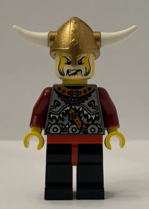 Lego Viking King Minifigure - 7019 Castle Kingdoms