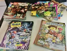Lego Magazines LOT 1997-2003 109 Items Lego Mania Mgazines Catalogs
