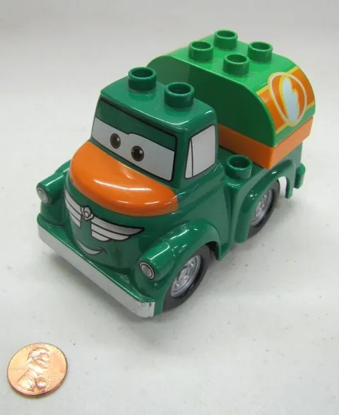 Lego Duplo GREEN TRUCK CHUG Disney Pixar Planes Cars Movie #10509 Vehicle Tank