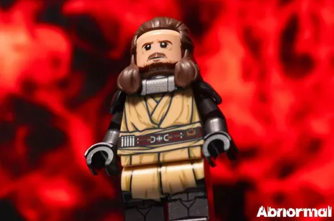 LEGO Star Wars Abnormal Custom Qui Gon Jinn Pad Printed Minifigure NEW