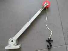 Lego Duplo Winch Crane Grab Telescopic Arm Boom Winch Hook Grey