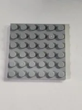 LEGO Parts ● Light Bluish Gray 6 x 6 ● # 3958 ● QTY 1