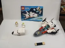 LEGO City Space Shuttle 60078 Instructions Minifigure Not Complete 