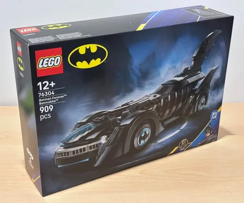 Lego Batman (76304) Batman Forever Batmobile *NO MINIFIGS* *VEHICLE ONLY*