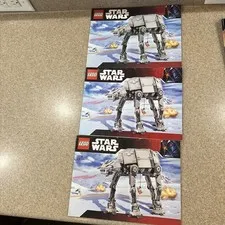 LEGO Star Wars AT-AT 10178 Instruction Manual Set All 3 Books