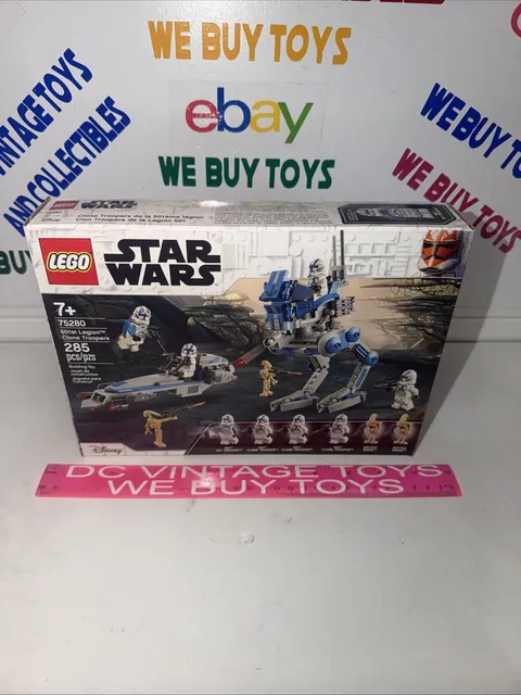 LEGO 75280 DISNEY Star Wars 501st Legion Clone Troopers *RETIRED 🔥 NEW
