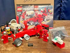 Lego Race Car Fueling Station (8673) - Used - Instructions Included