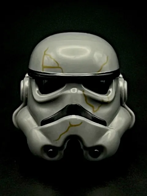 Lego Star Wars Night Trooper Misprint Minifigure Helmet Rare Error Prototype