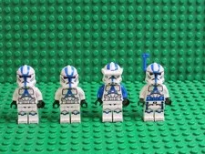 Lot Lego Star Wars Clone Trooper 501st Legion Minifigures CW54