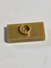 LEGO Parts - Pearl Gold Plate 1 x 2 with 1 Stud (Jumper) - No 15573