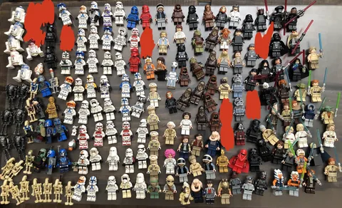 LEGO Star Wars Minifigure Bundle Bulk Lot