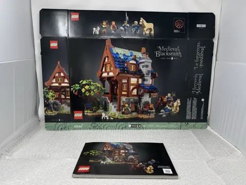 LEGO IDEAS 21325 Medieval Blacksmith (Box and Instructions Only)