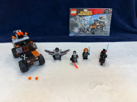 LEGO Marvel: Crossbones' Hazard Heist (76050) - Complete Set - Great Condition!