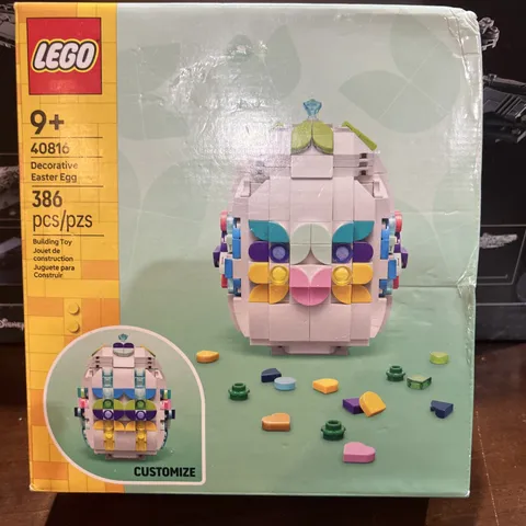 LEGO Decorative Egg Easter Egg 40816 Building Toy 386 Pcs NEW