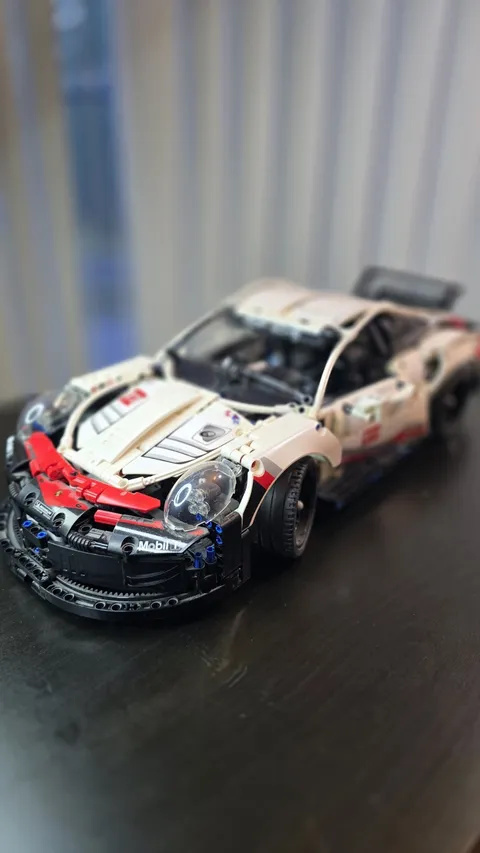 LEGO Technic Porsche 911 RSR (42096) - 99% Complete, Assembled